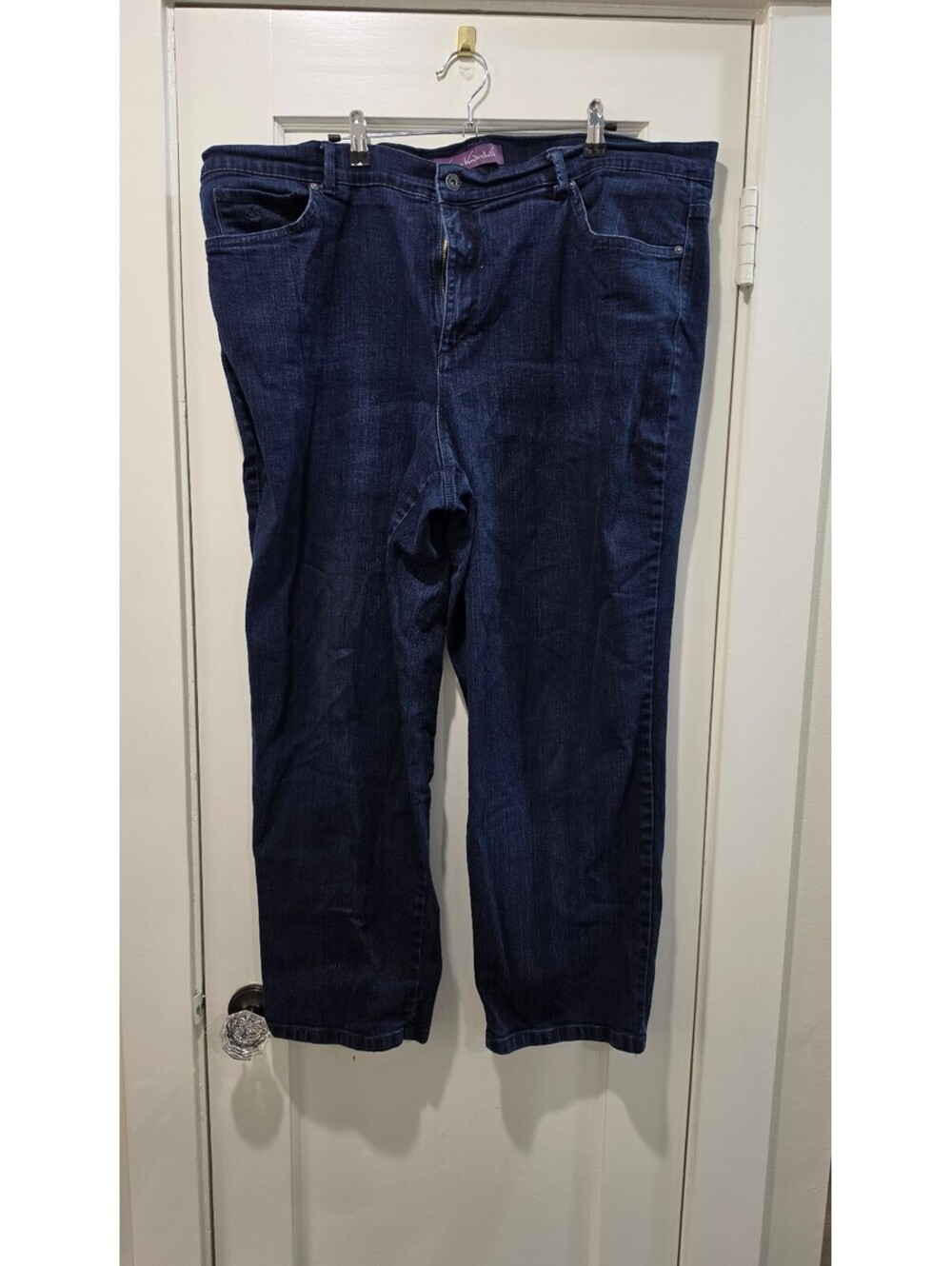 Gloria Vanderbilt Amanda Dark Blue Jeans Size 22W